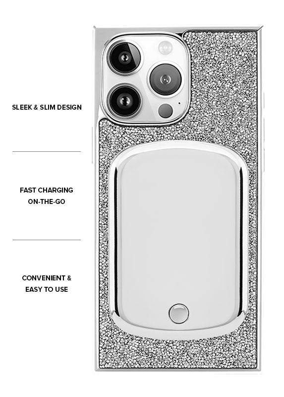 Silver MagSafe Battery Pack (Works with MagSafe Cases Only)
